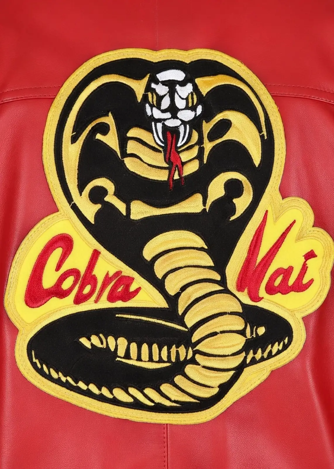 Mens Cobra Kai Leather Jacket