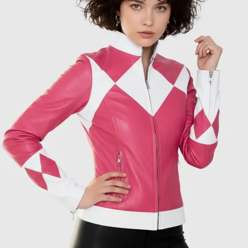 mighty-morphin-pink-power-ranger-leather-jacket