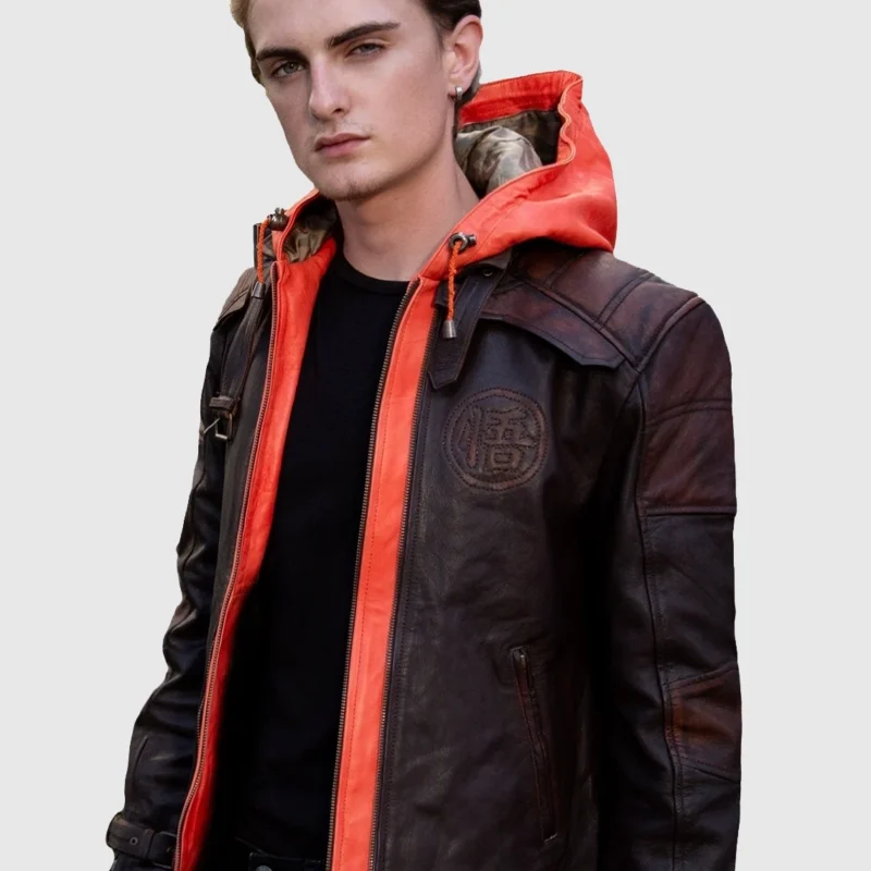 goku dragn ball z jacket front