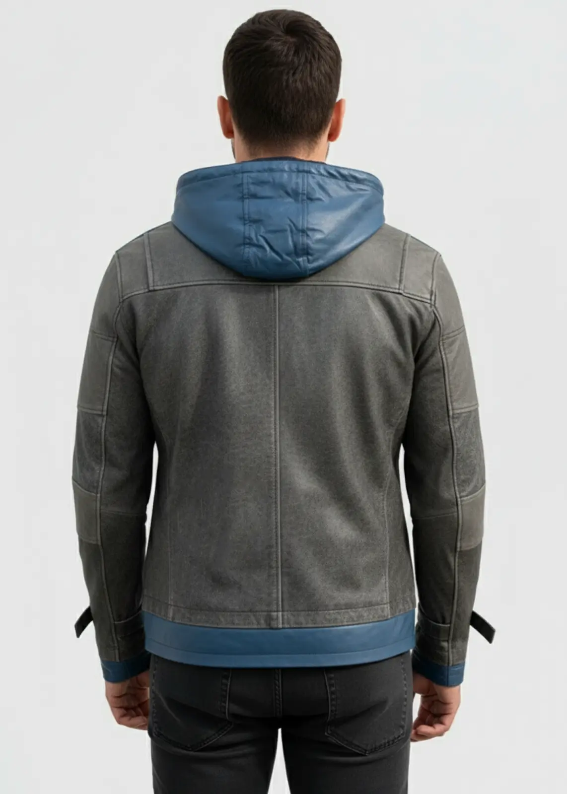 dc-nightwing-blue-hoodie-leather-jacket