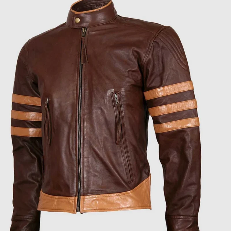 logan wolverine jacket front