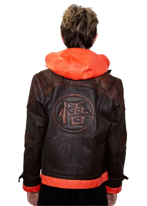 goku leather jacket