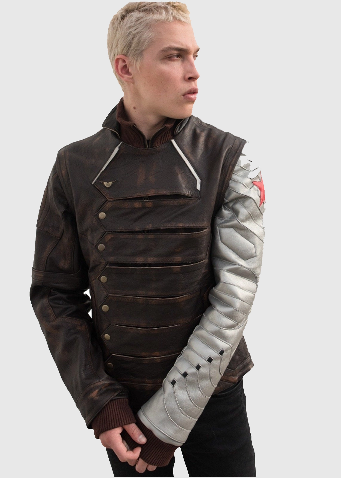 Brown Winter Soldier Bucky Barnes Jacket