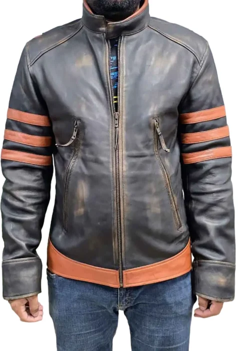 logan wolverine jacket front