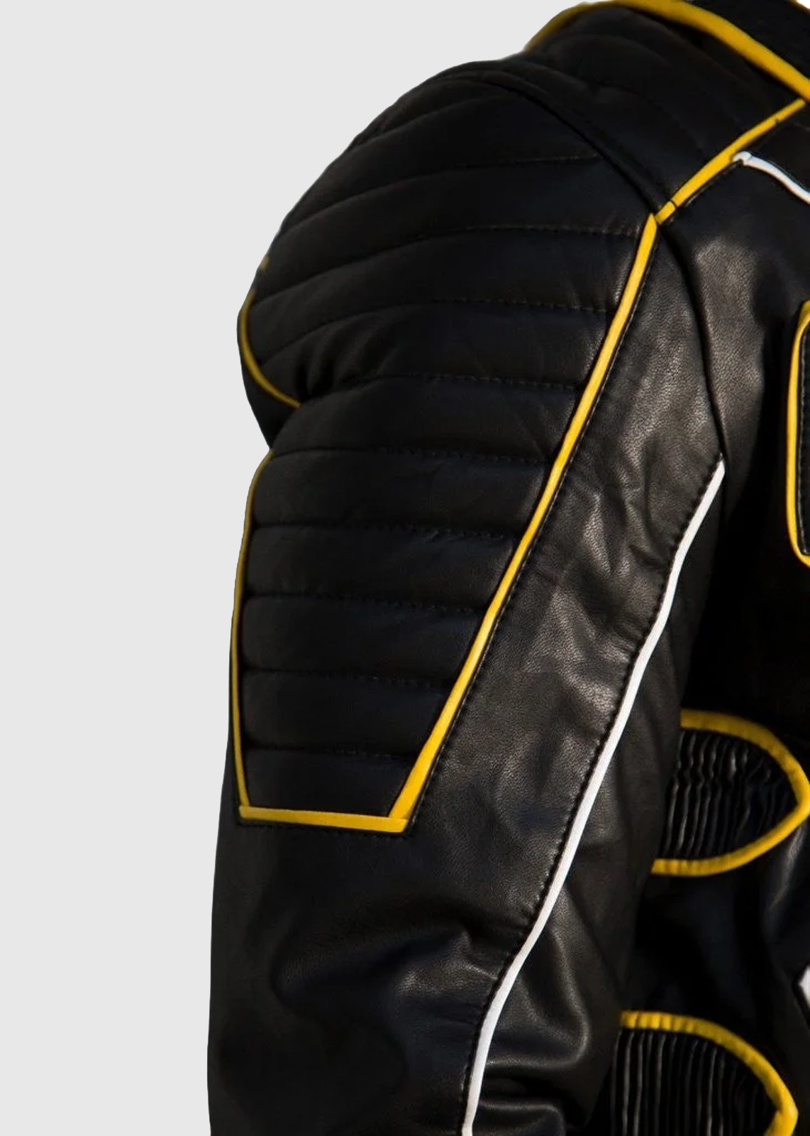 X Men 3 Black Wolverine Leather Biker Jacket