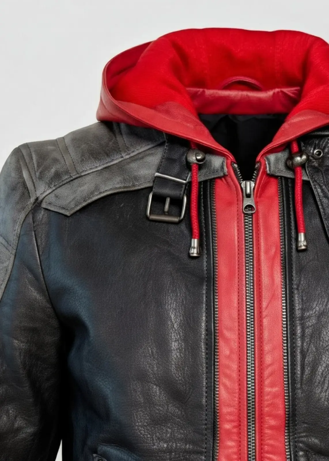 premium-mens-arkham-knight-red-hood-leather-jacket
