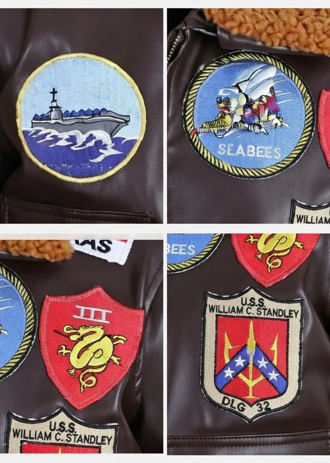 Maverick Top Gun Bomber Leather Jacket