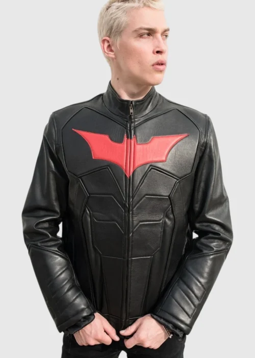 batman leather jacket front 2