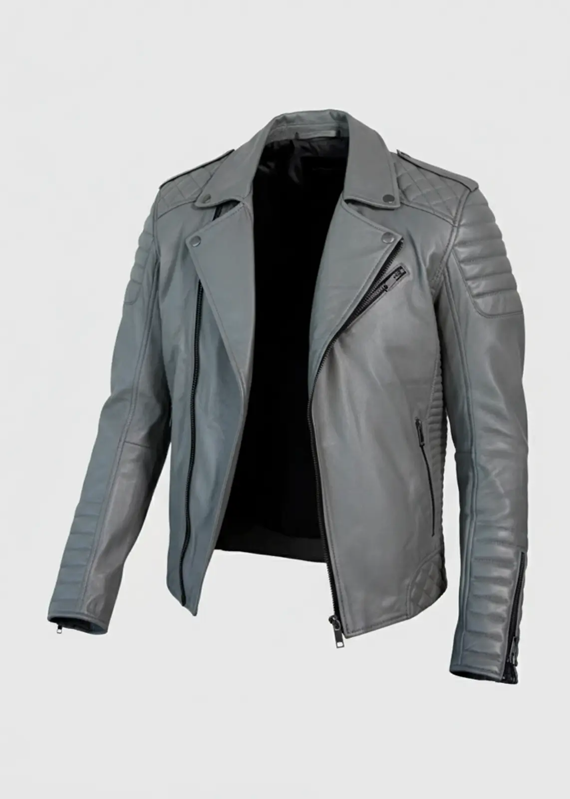 gray-mens-motorcycle-leather-jacket