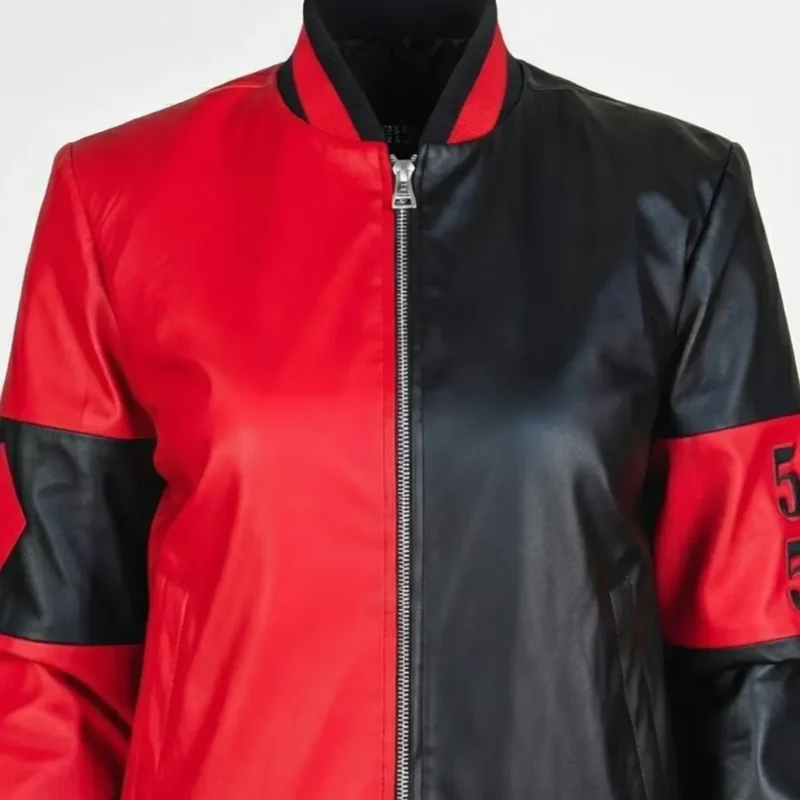 harley-quinn-womens-black-red-leather-jacket