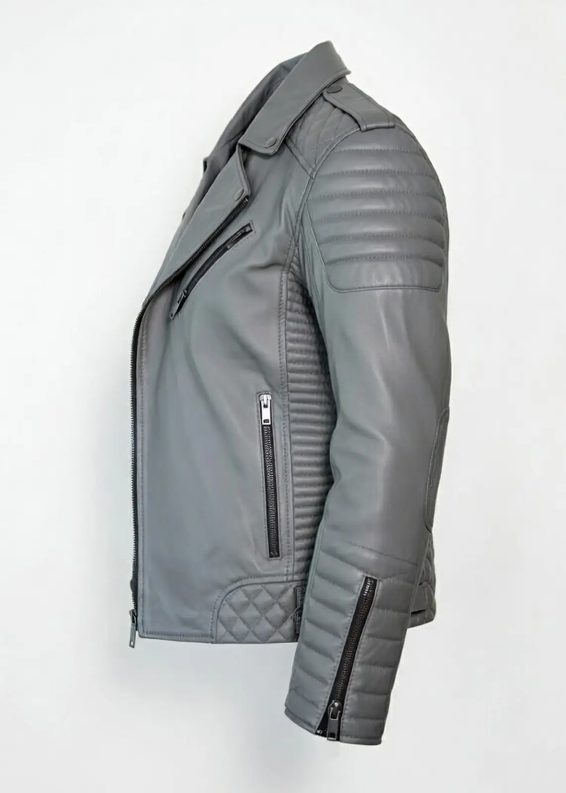 mens-gray-leather-motorcycle-jacket