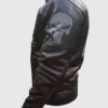 pinusher leather jacket side skeleton