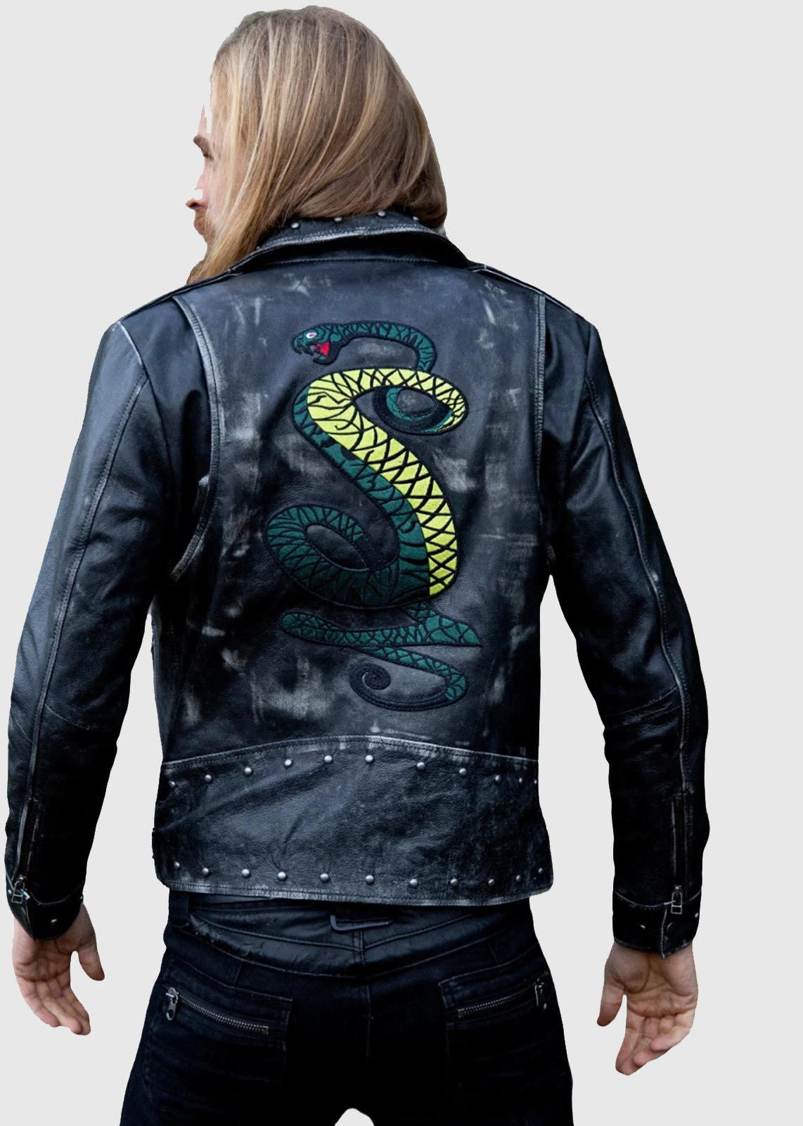 Tunnel Snakes Fallout Leather Jacket For Men