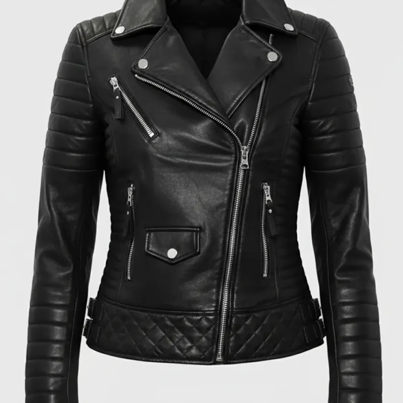 womens-black-quilted-leather-biker-jacket