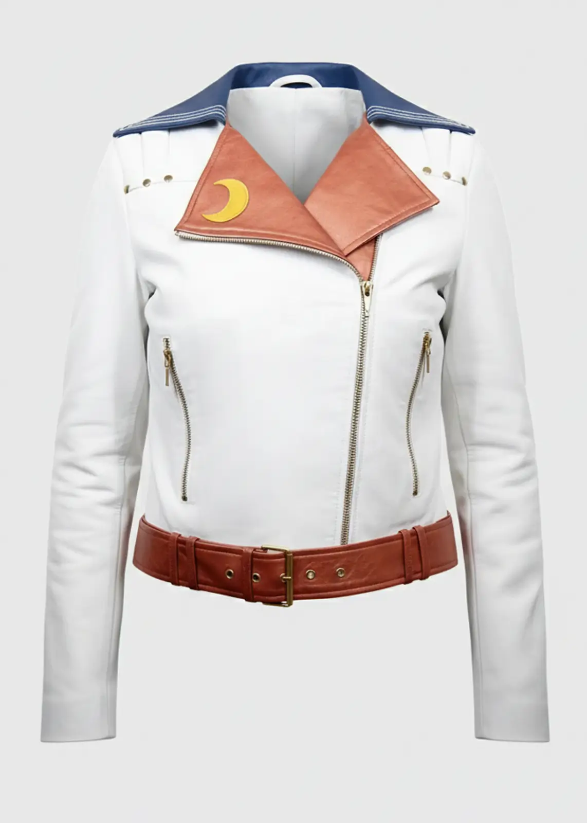 Women’s Sailor Moon Racer Leather Jacket