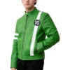 ben 10 alien force green jacket front