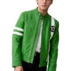 ben 10 alien force green jacket front 2