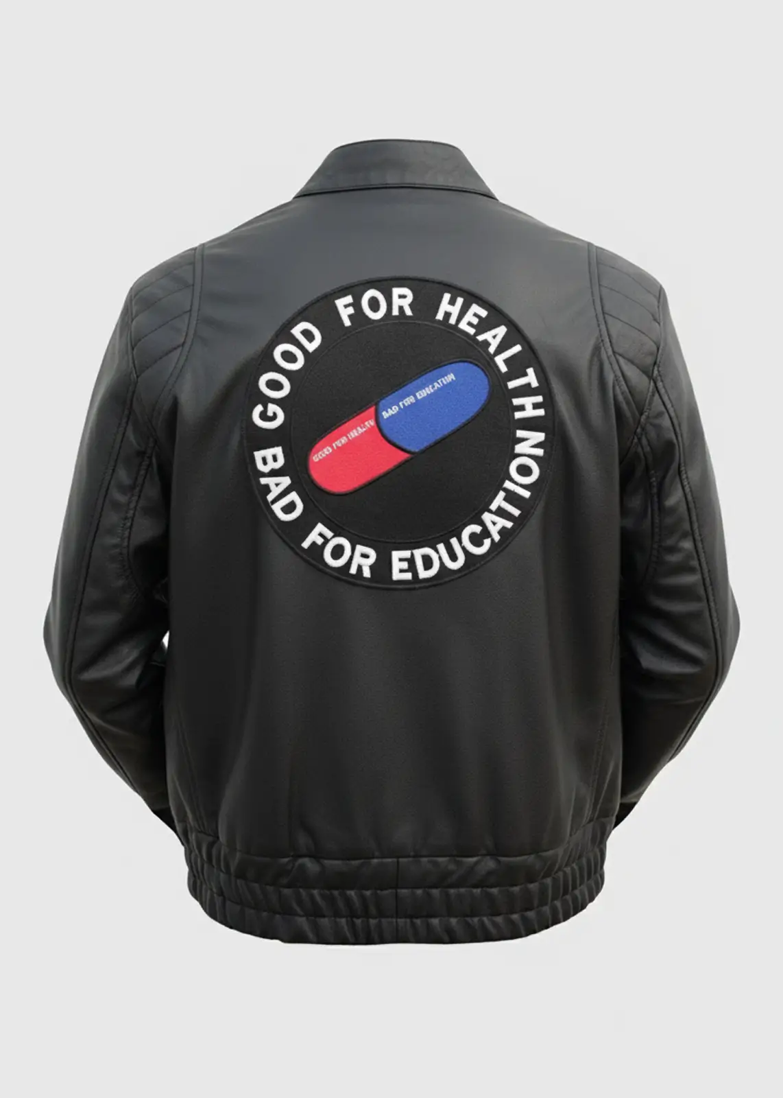 Black Akira leather Jacket For Men