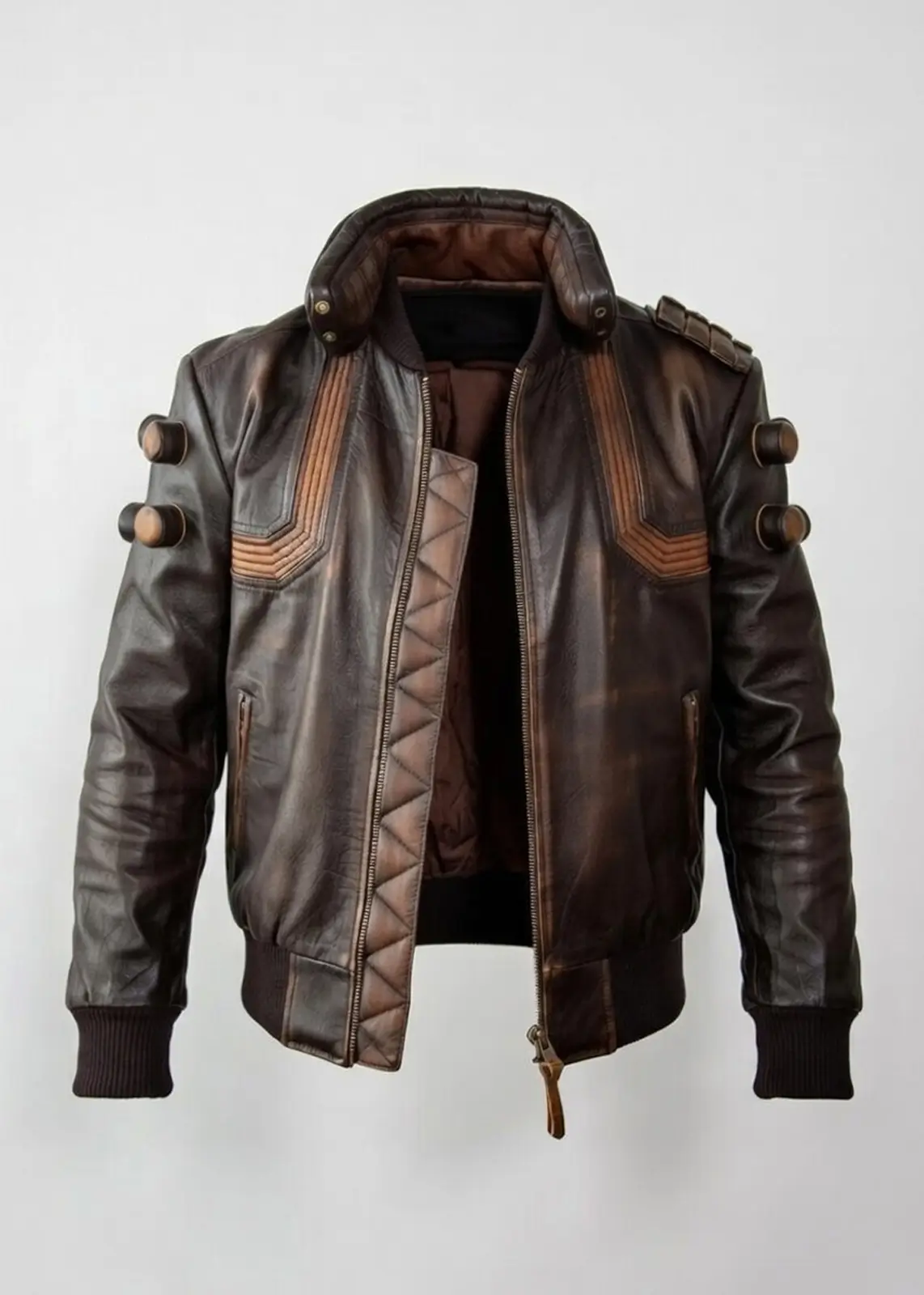 Men’s Junkrat Steampunk Leather Jacket