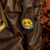 overwatch junkrat cyberpunk steampunk leather jacket closeup 2