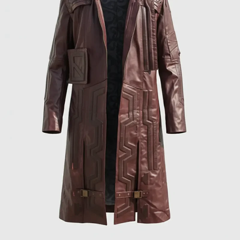 star-lord-long-red-leather-trench-coat