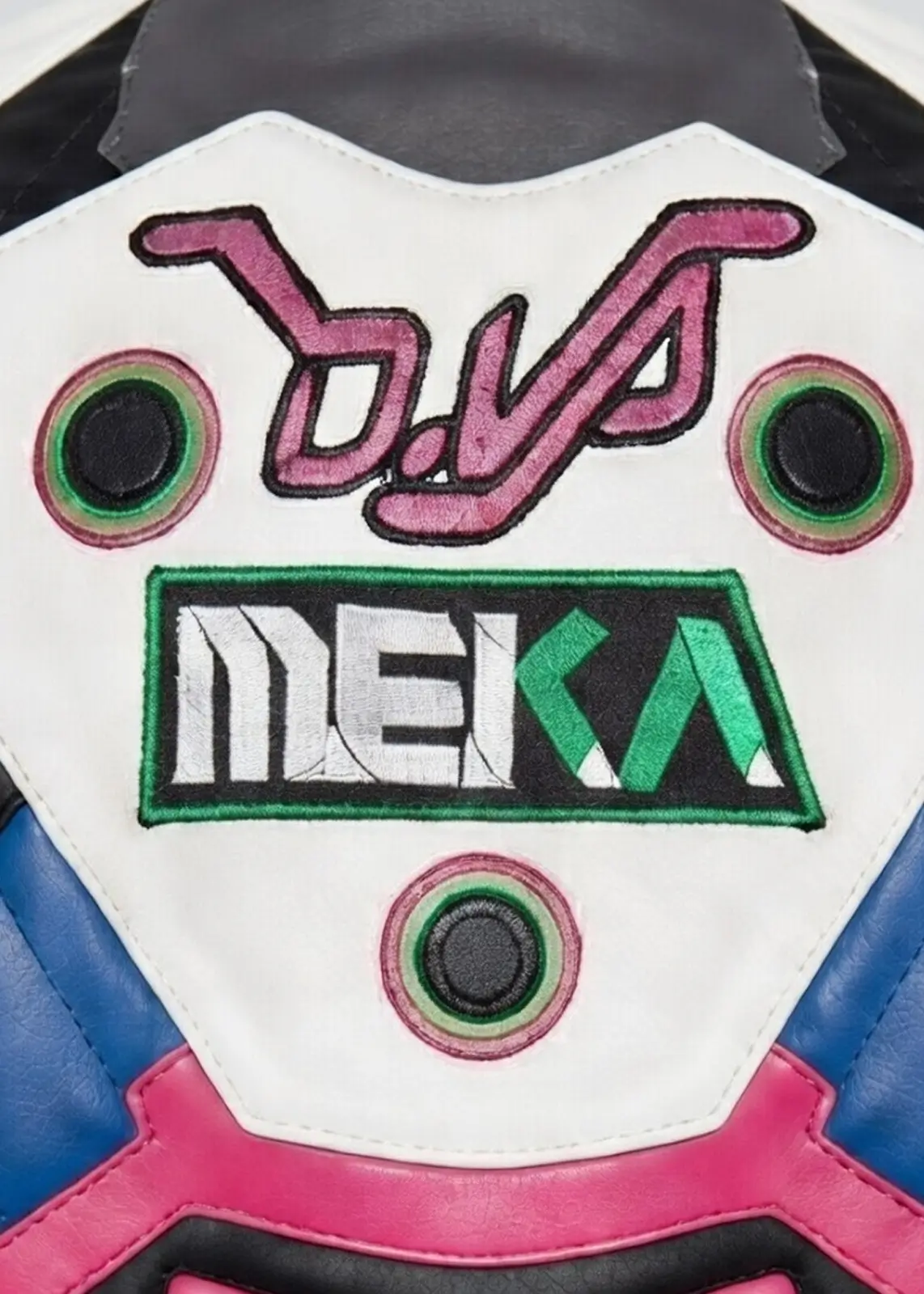 D.VA Crop Top Leather Jacket For Women