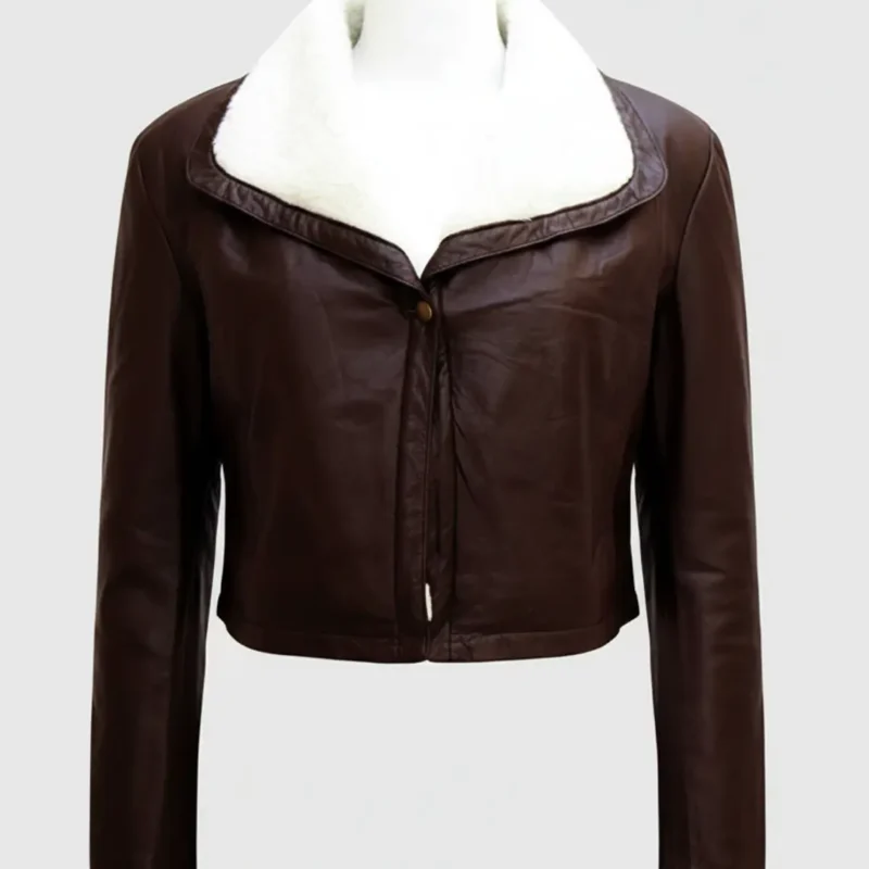 womens-shearling-fur-collar-brown-leather-jacket