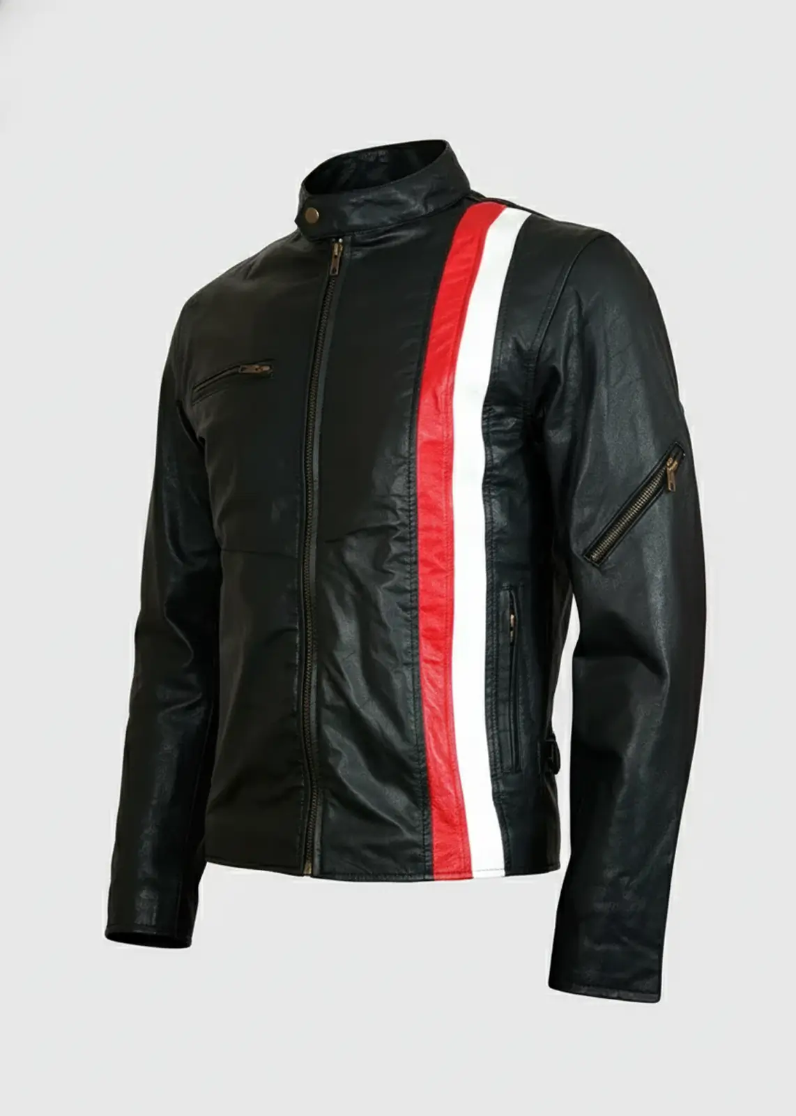 Scott Summers Black Leather Jacket