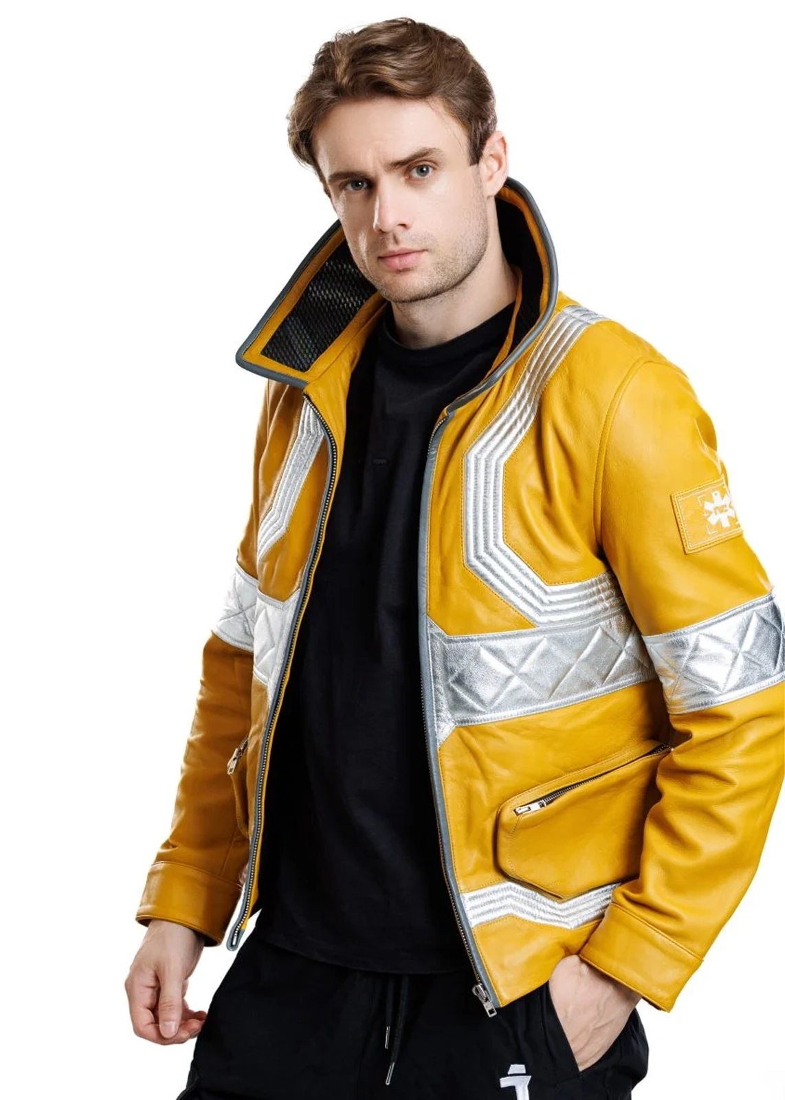 David Martinez Cyberpunk Leather Jacket