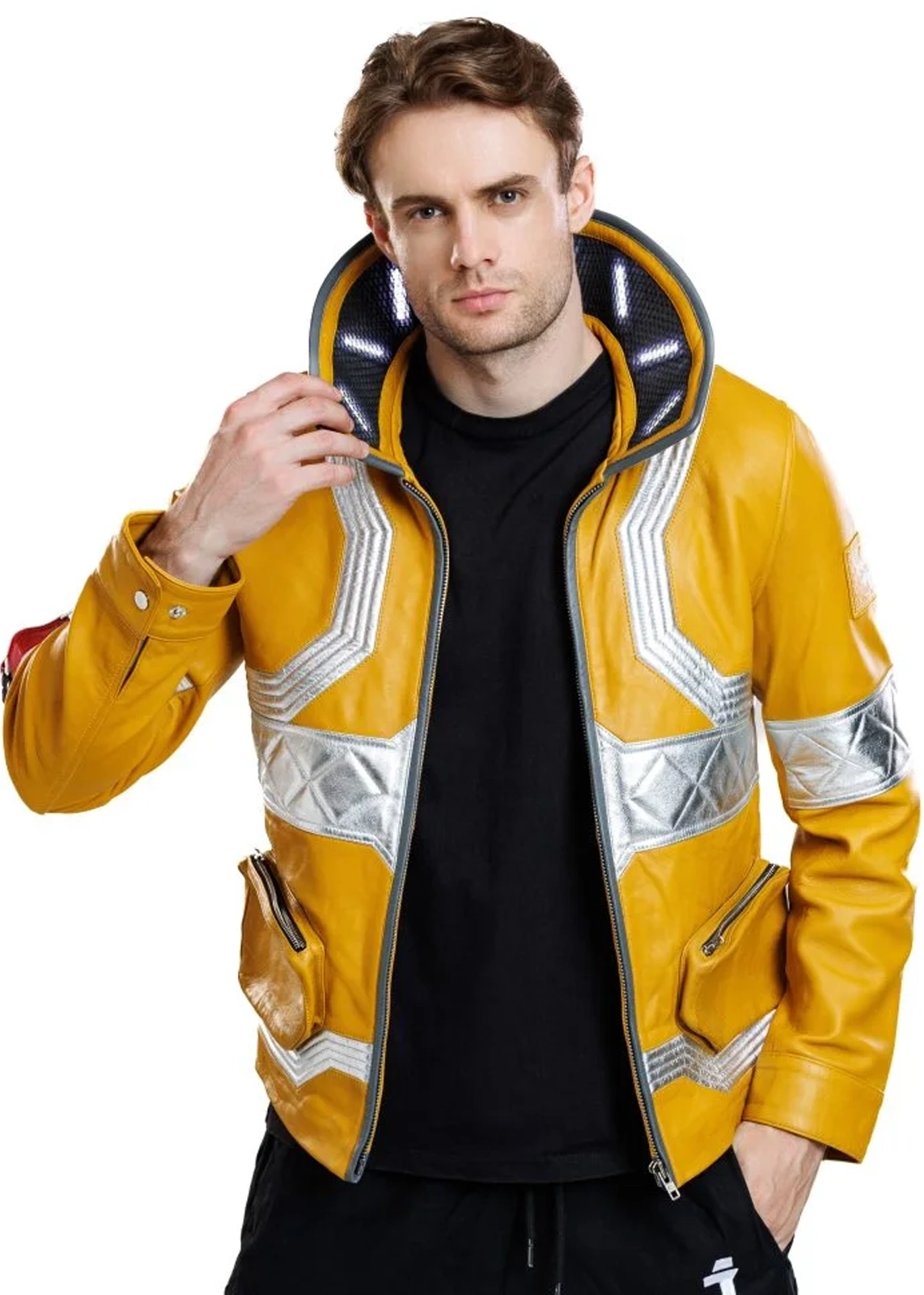 David Martinez Cyberpunk Leather Jacket