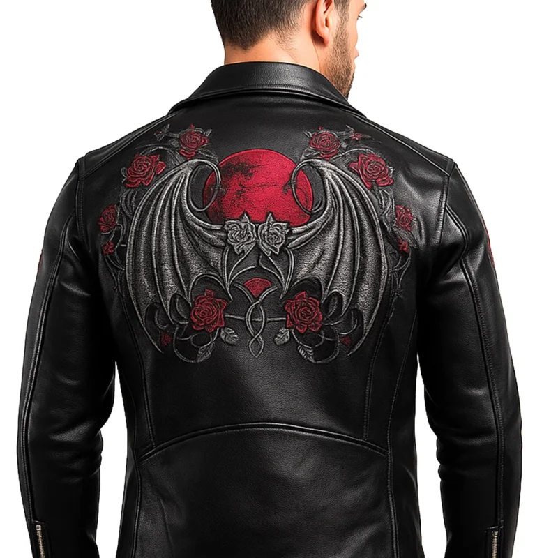 gothic-bat-wings-leather-jacket-model