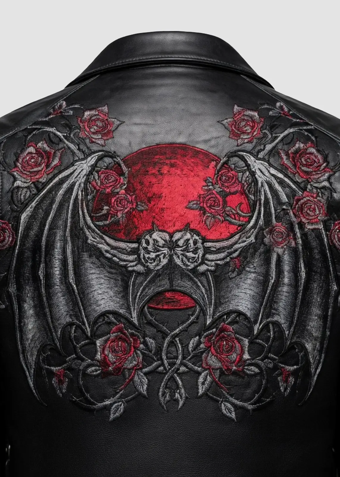 gothic-style-bat-wing-leather-jacket