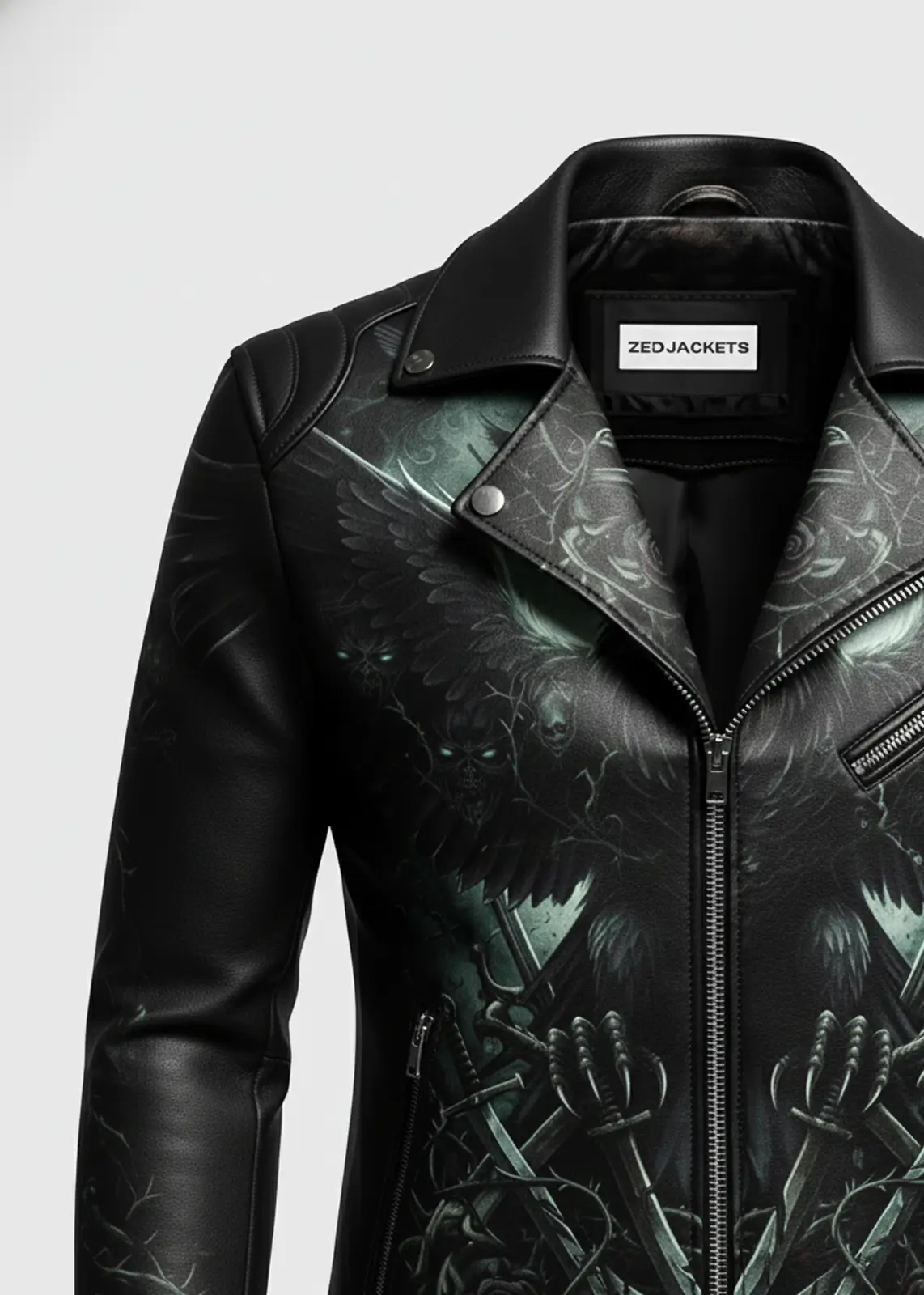 Raven King Leather Jacket