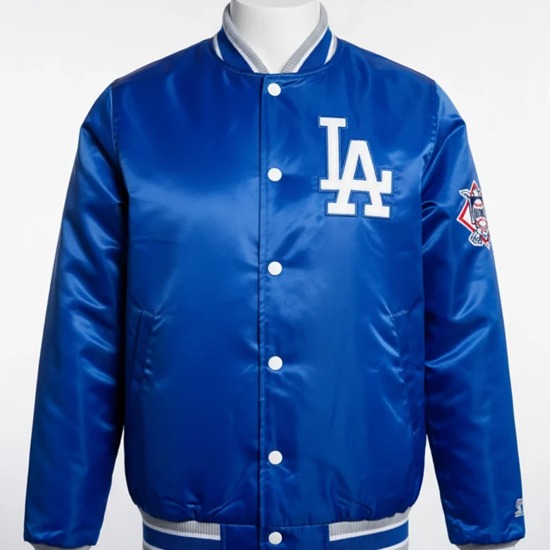 LA Dodgers Starter Jacket front