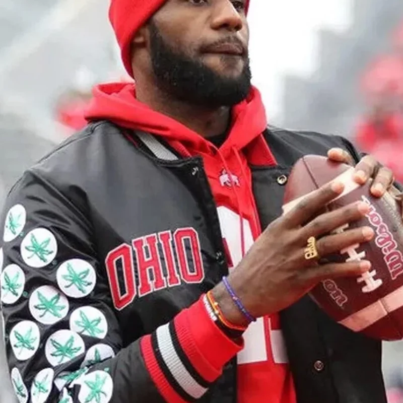 Lebron James Ohio State Buckeyes Jacket featured image