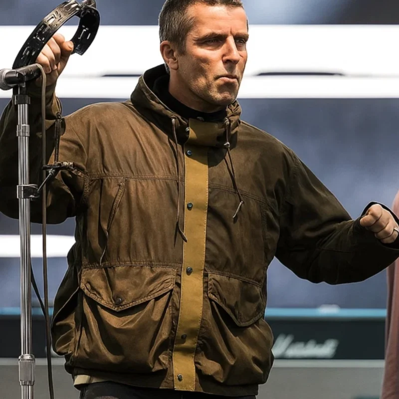 Liam Gallagher Oasis Tour Wembley Jacket front 4