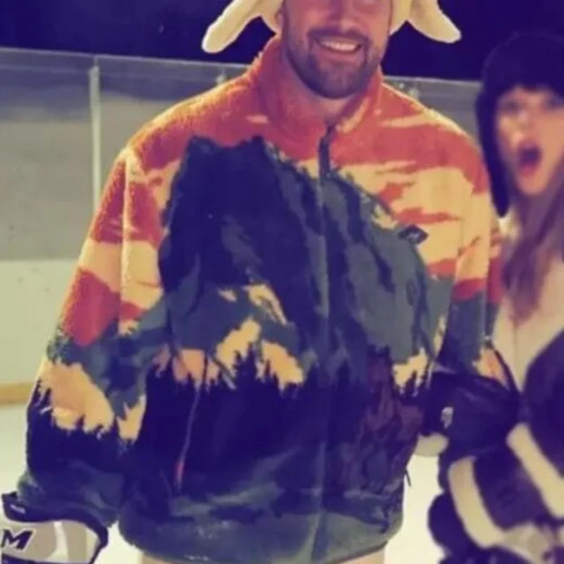 Travis Kelce Pinehurst Sherpa Jacket featured