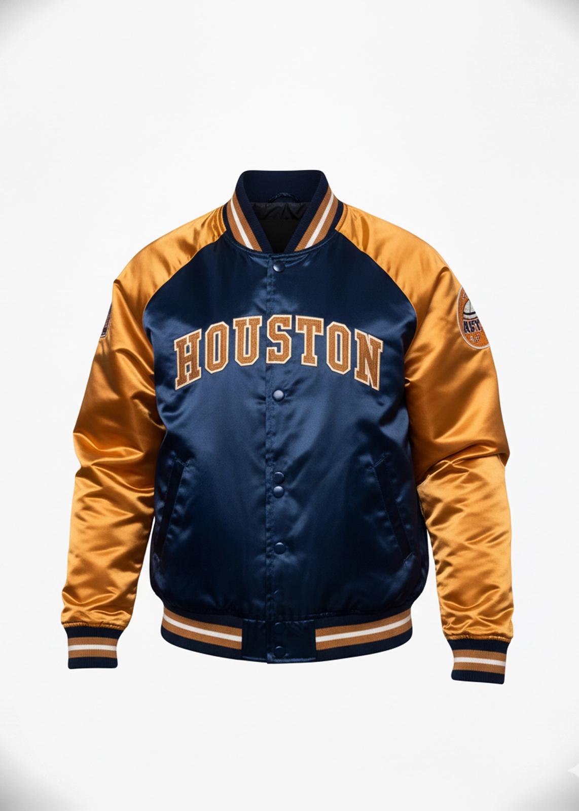 Houston Astros Satin Varsity Jacket