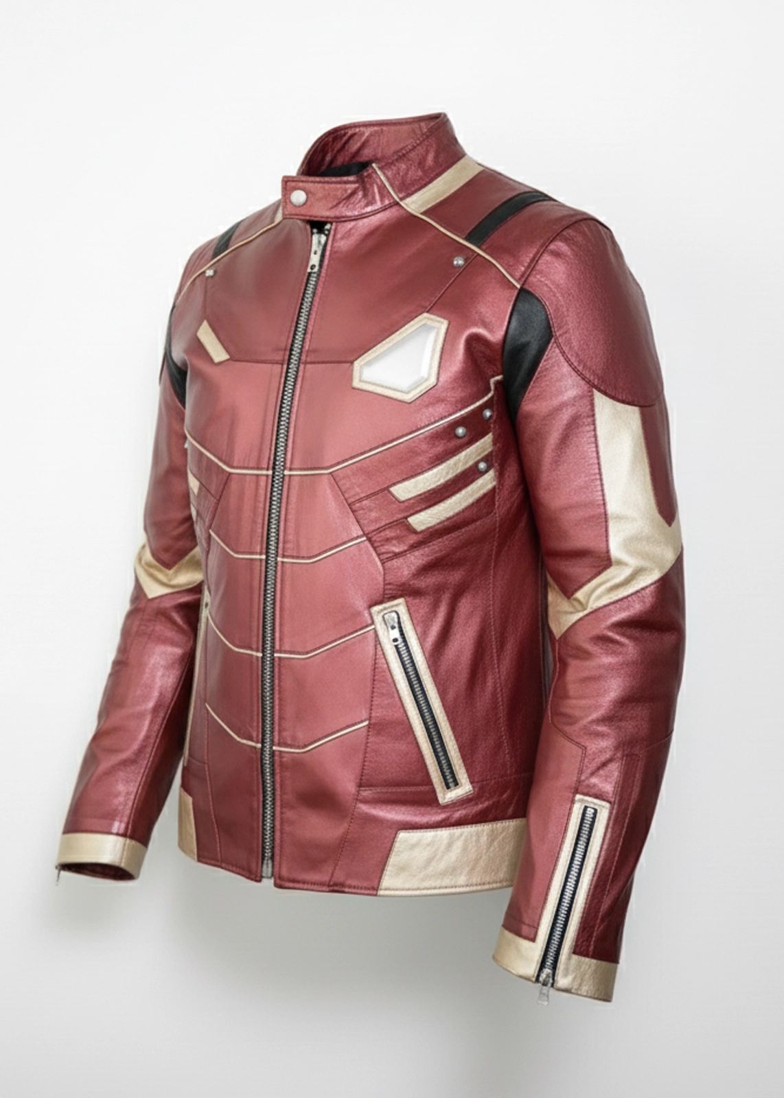 Tony Stark’s Ironman Armor Leather Jacket