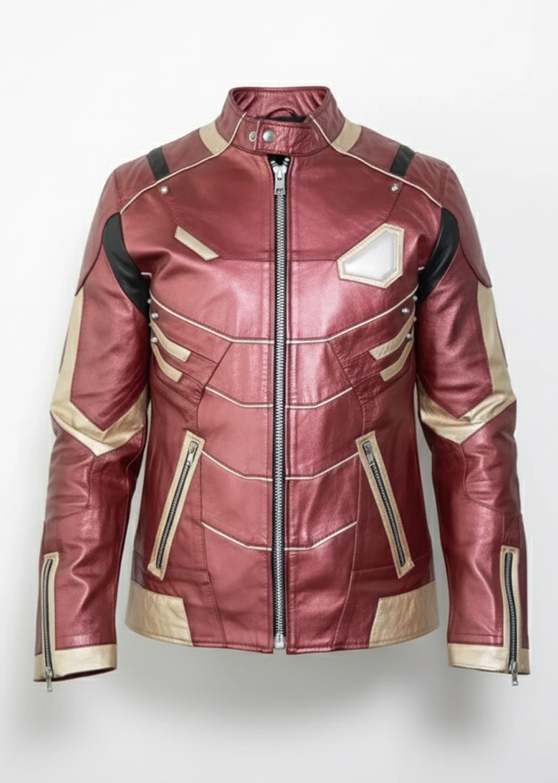 Tony Stark’s Ironman Armor Leather Jacket