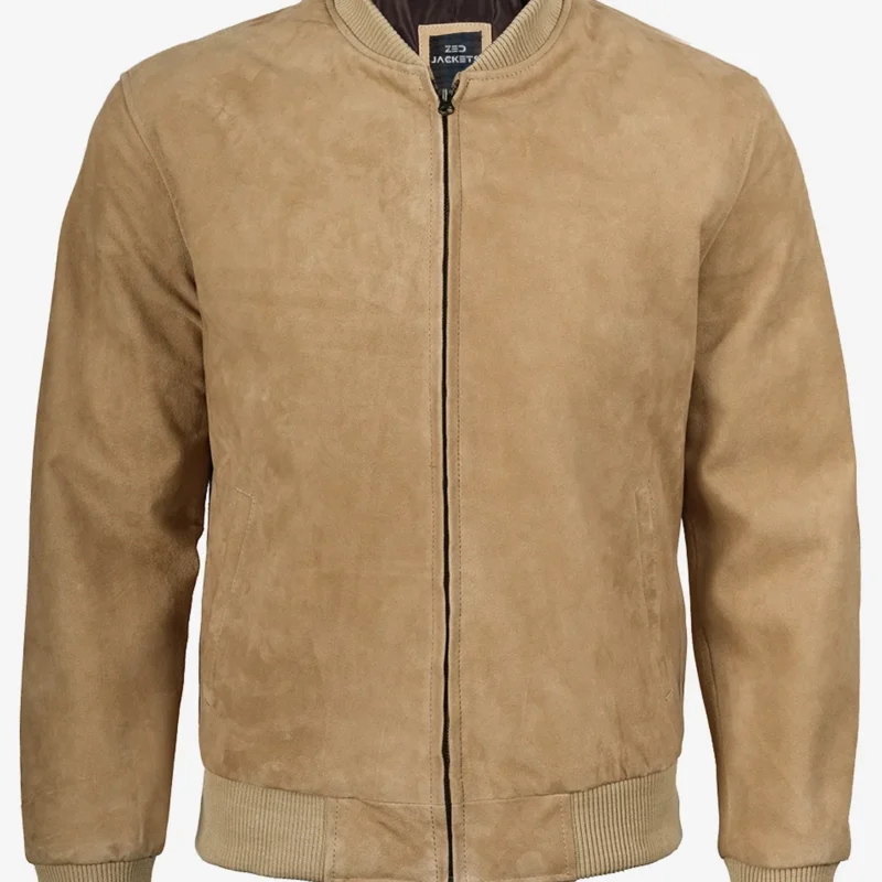 mens-camel-bomber-jacket