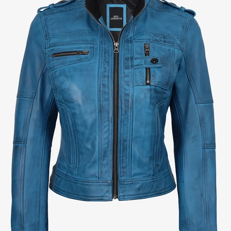 blue-biker-leather-jacket-womens