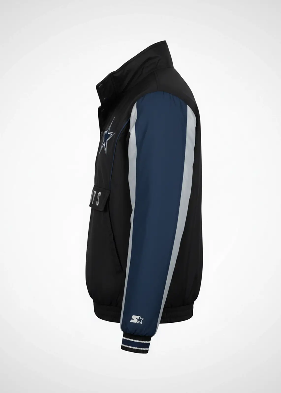 NFL Starter Black Dallas Cowboys Thursday Night Gridiron Jacket