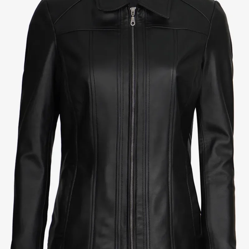 womens-black-leather-long-coat