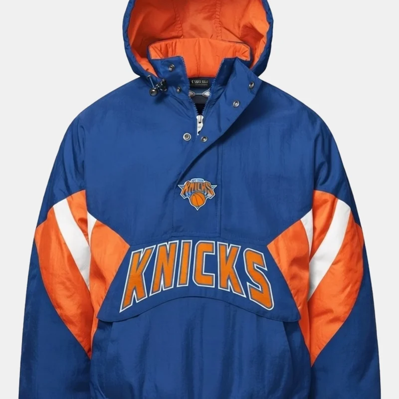 men-starter-blue-ny-knicks-half-zip-hooded-jacket