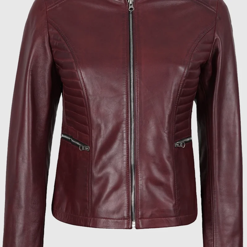 burgundy-biker-style-leather-jacket-womens