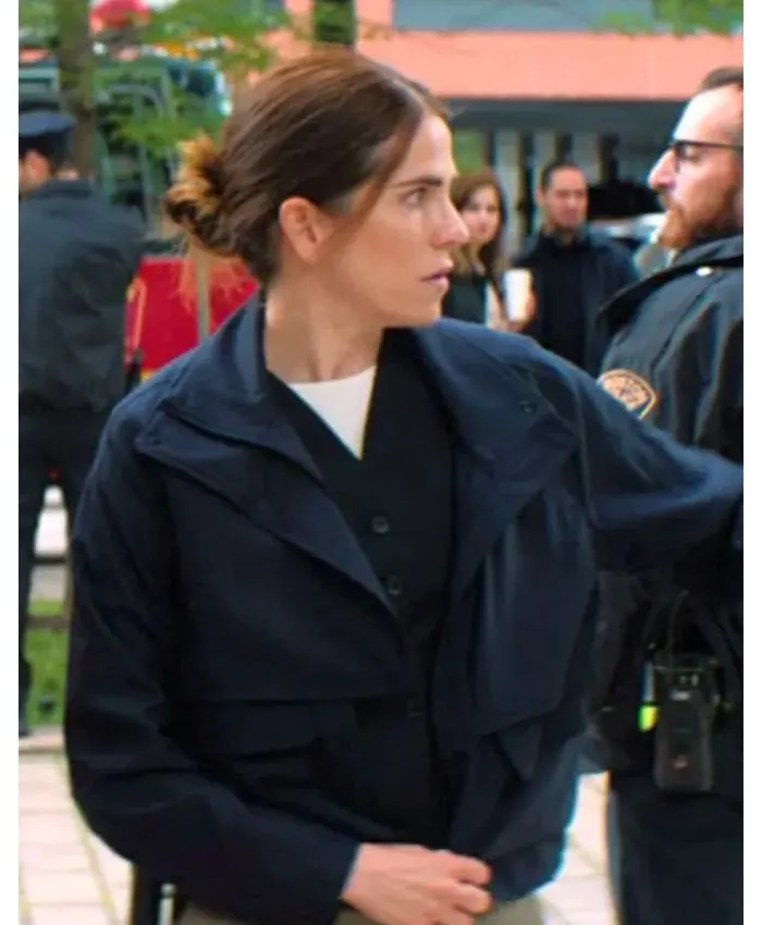 Karla Souza 56 Days Blue Jacket