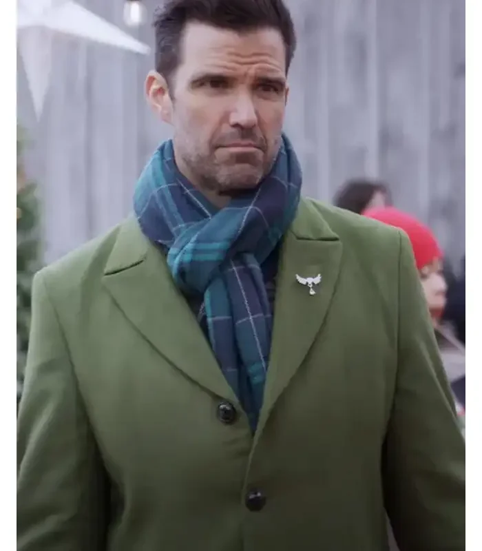 Benjamin Ayres Green Coat A Christmas Angel Match