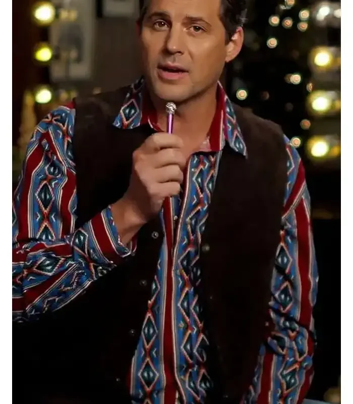 Kristoffer Polaha Brown Vest A Grand Ole Opry Christmas