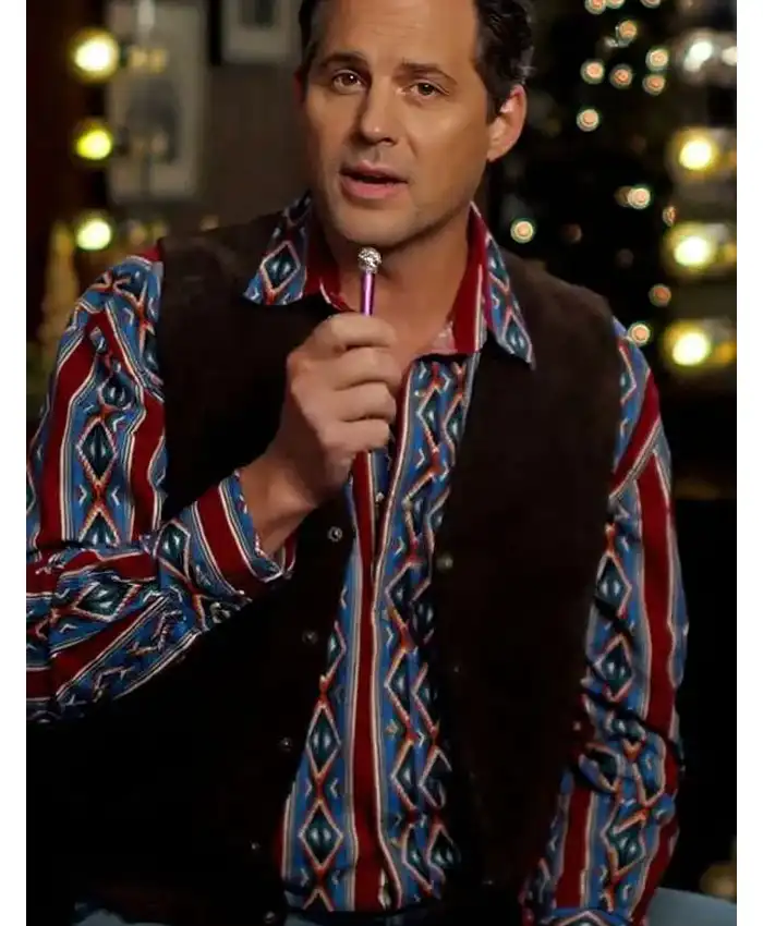 Kristoffer Polaha Brown Vest A Grand Ole Opry Christmas